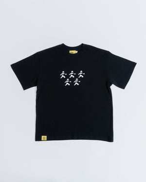 BLACK RUNNA TEE