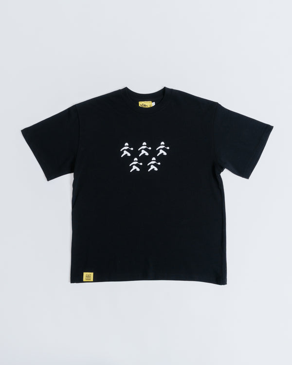 BLACK RUNNA TEE