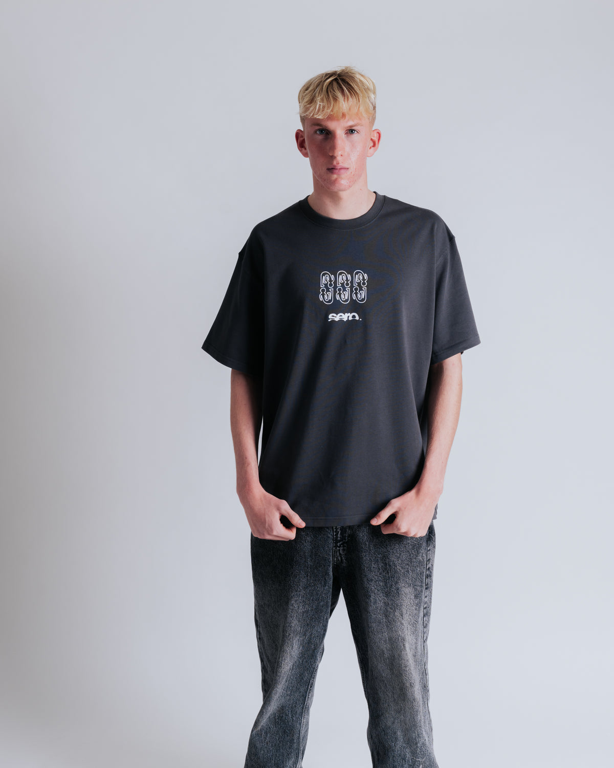 GRAY RUKU TEE