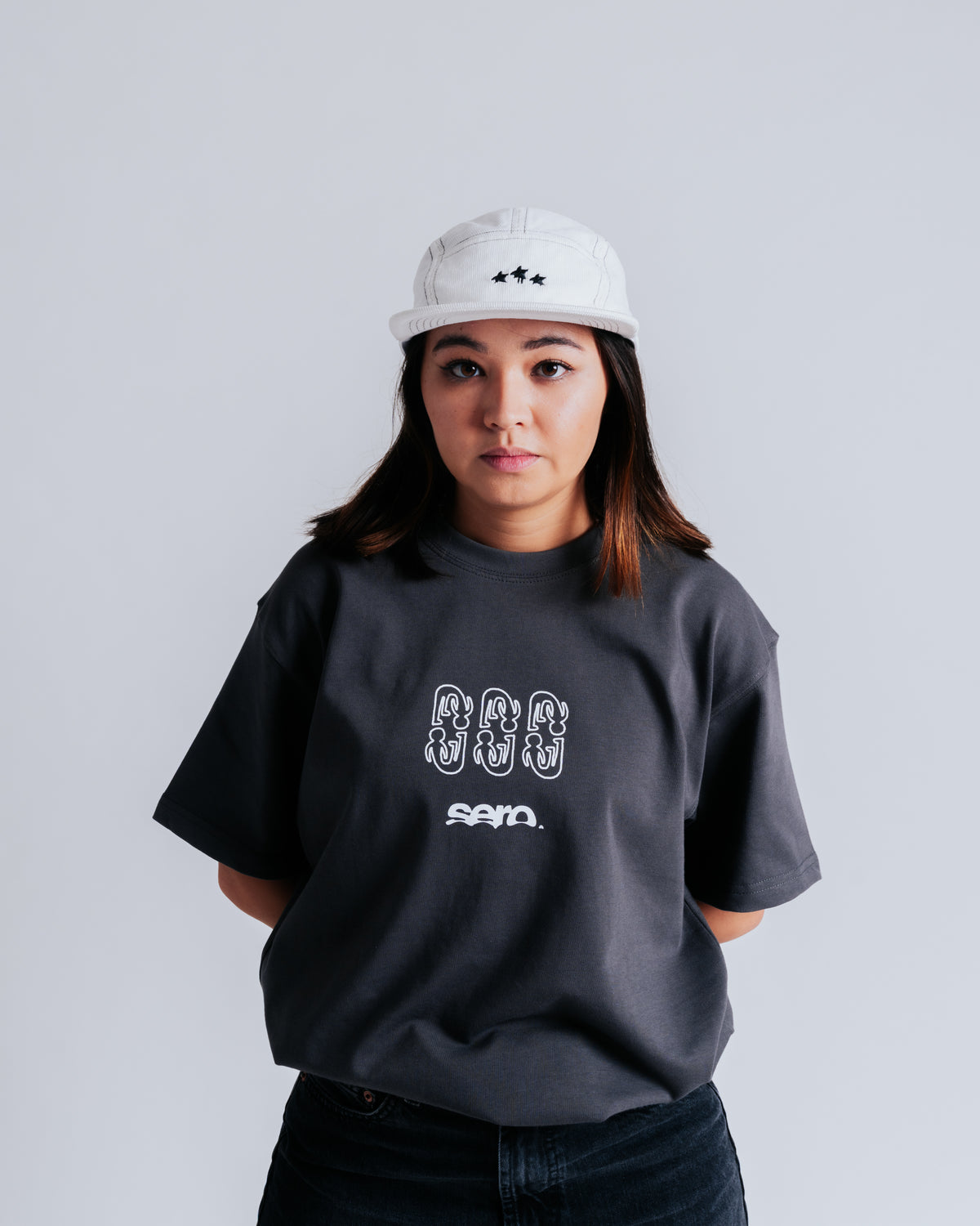GRAY RUKU TEE