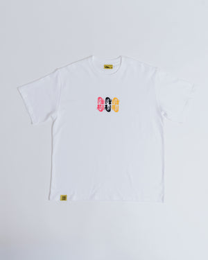 WHITE RUKU TEE