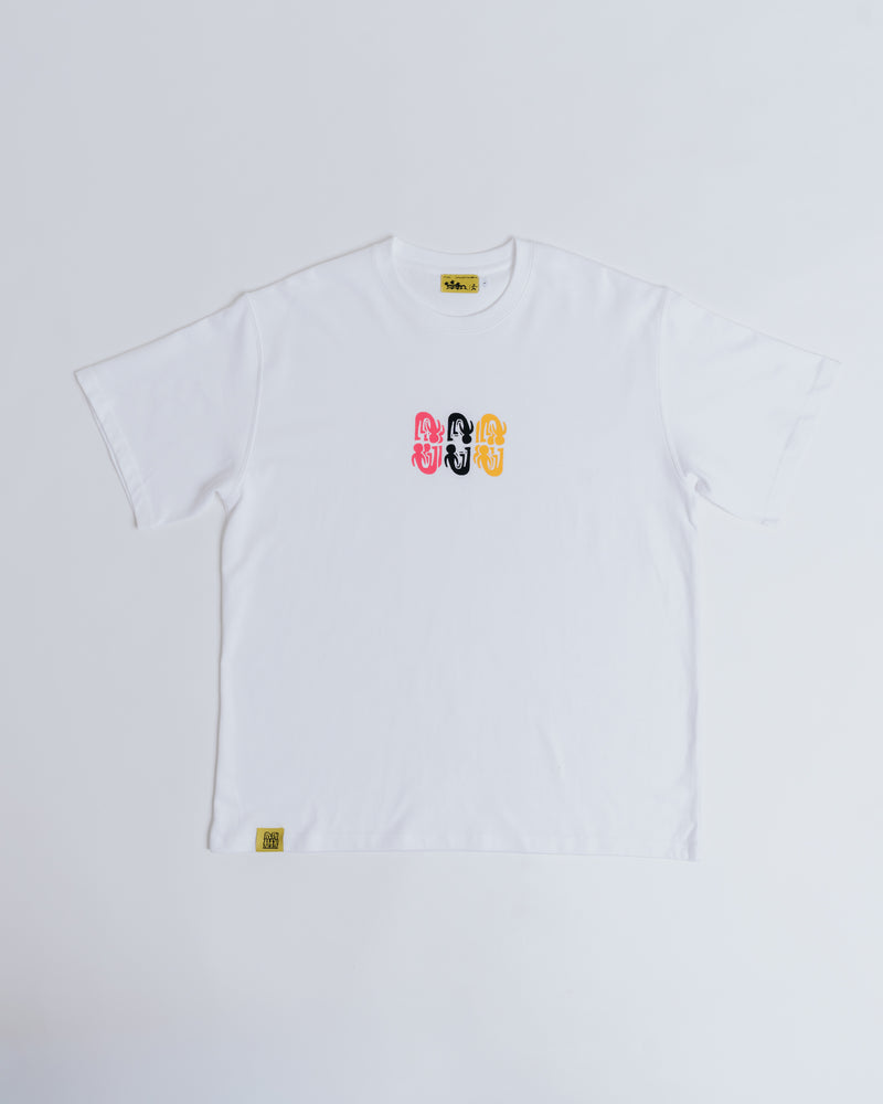 WHITE RUKU TEE