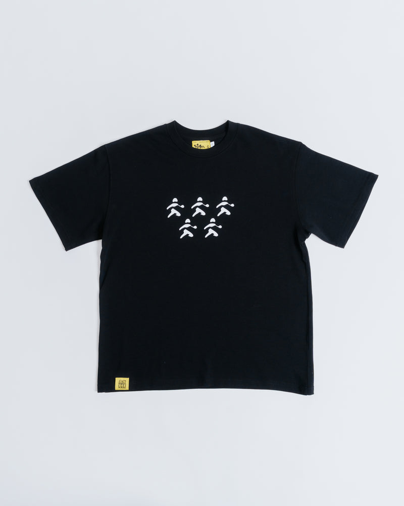 BLACK RUNNA TEE