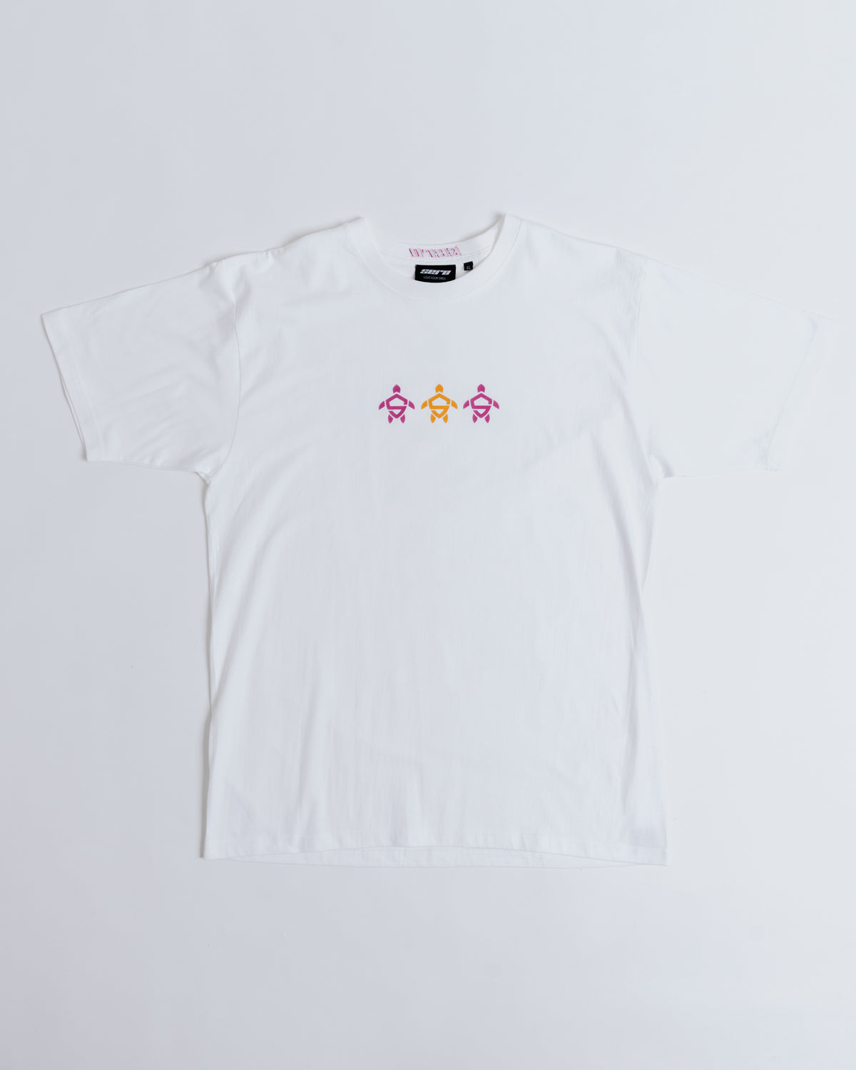 WHITE OG TEE [ORANGE/PINK]