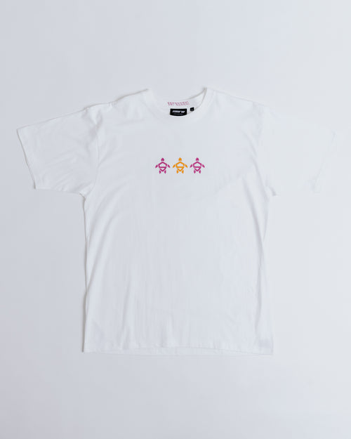 WHITE OG TEE [ORANGE/PINK]