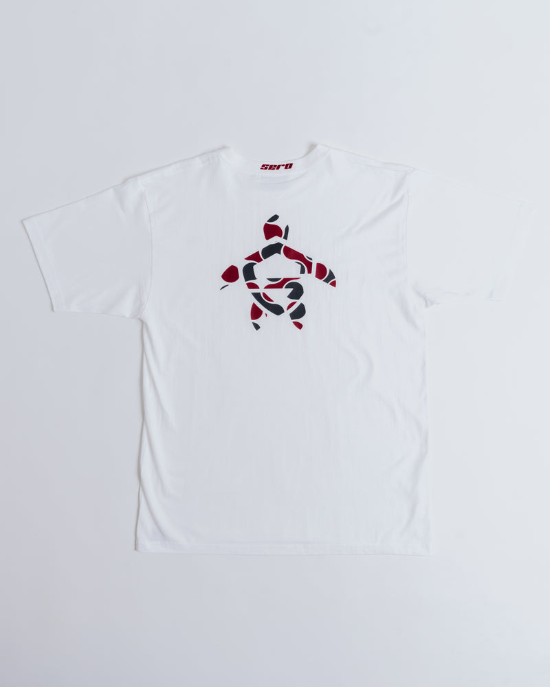 WHITE OG TEE [RED/GREY]
