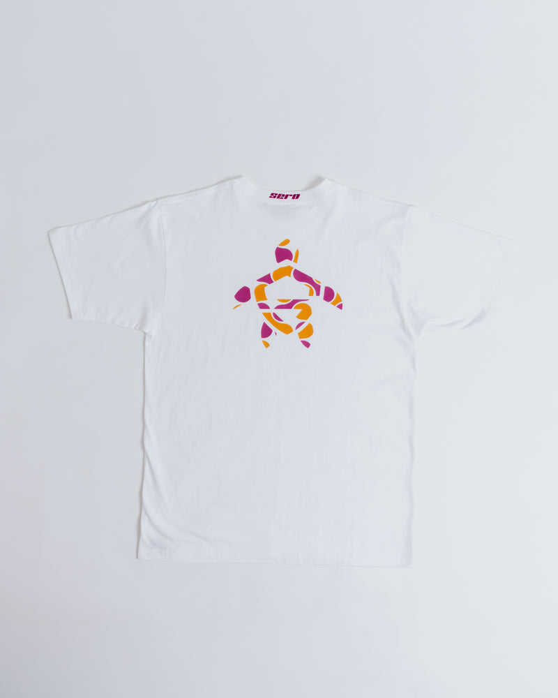 WHITE OG TEE [ORANGE/PINK]